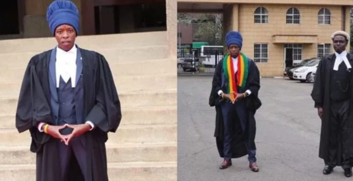 Kenya’s first-ever Rastafarian lawyer to face some rather unorthodox challenges in court!