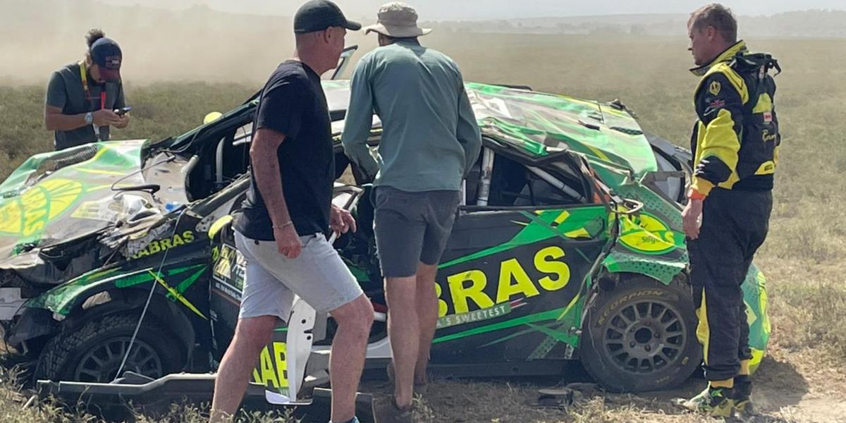 Driver, Tej Rai, airlifted to Nairobi after crashing on Day 1 of WRC Safari Rally