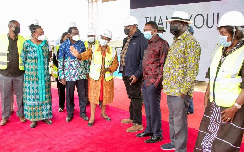 Uhuru tours drive and turn knife into heart of dying NASA coalition