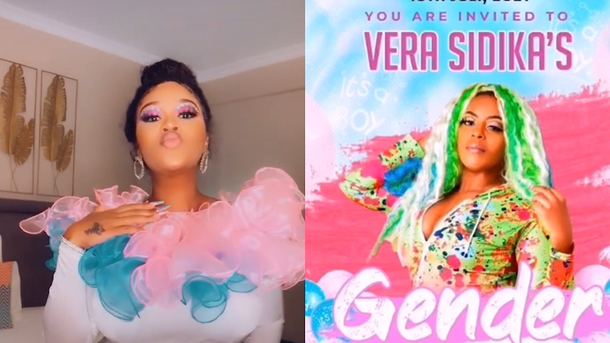 Vera Sidika Honours Manzi wa Kibera With Lavish Gender-Reveal Party Invitation – LitKenya
