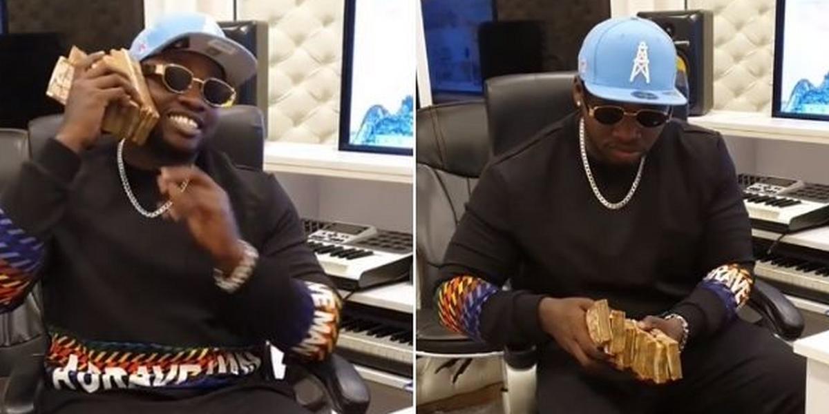 Khaligraph Jones flashes bundles of money, joins Eric Omondi's attack on Ezekiel Mutua [Video]