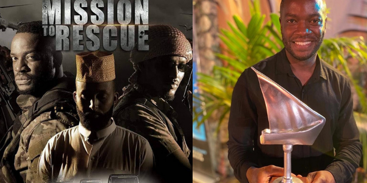 Kenyan Actor Melvin Alusa crowned Best Actor in feature film at the Zanzibar International Film Fest (ZIFF)