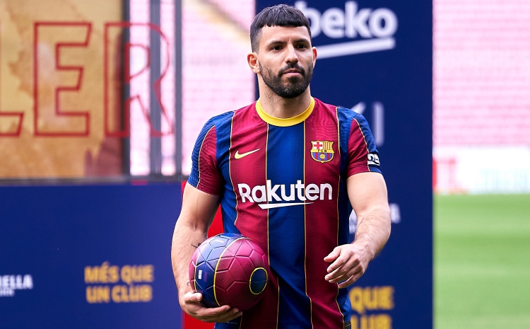 Barcelona Dealt Huge Blow as Sergio Aguero is Sidelined For 10 Weeks