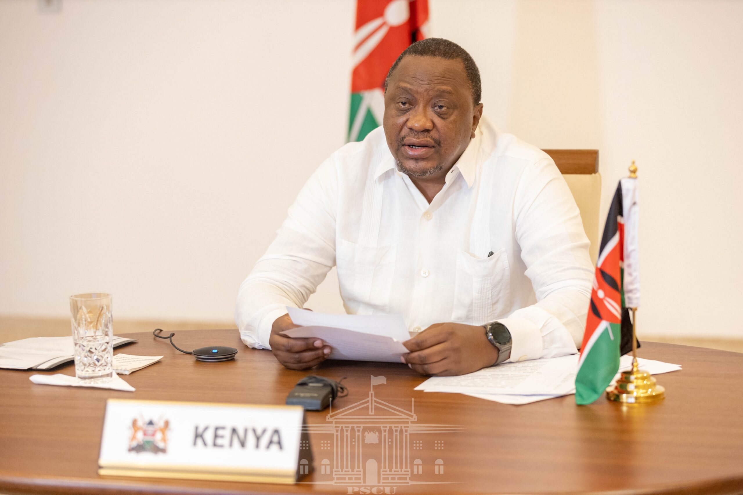 Uhuru Advocates Strengthening of International Law to End Maritime Insecurity
