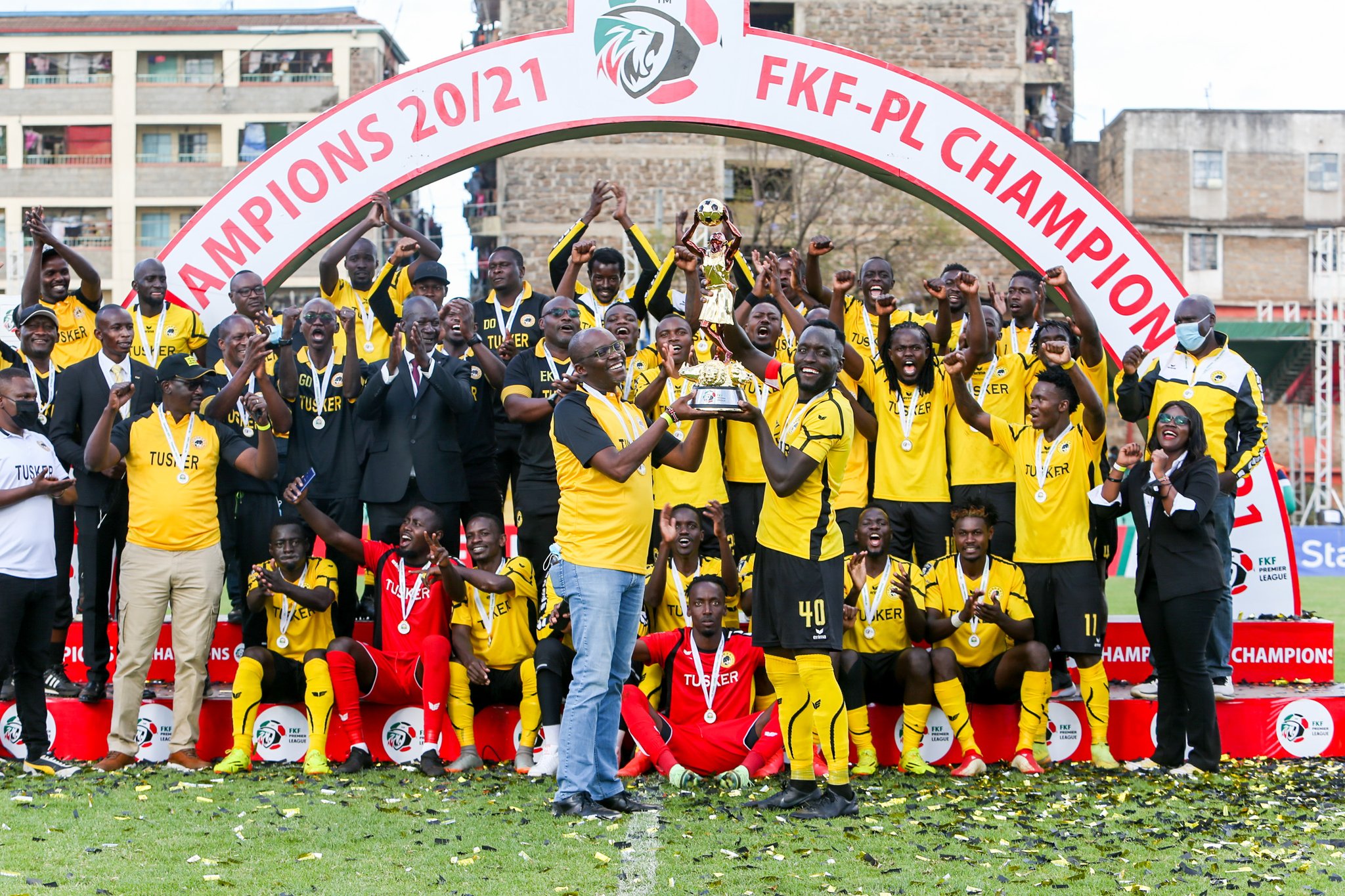 Tusker FC Crowned FKF-PL Champions