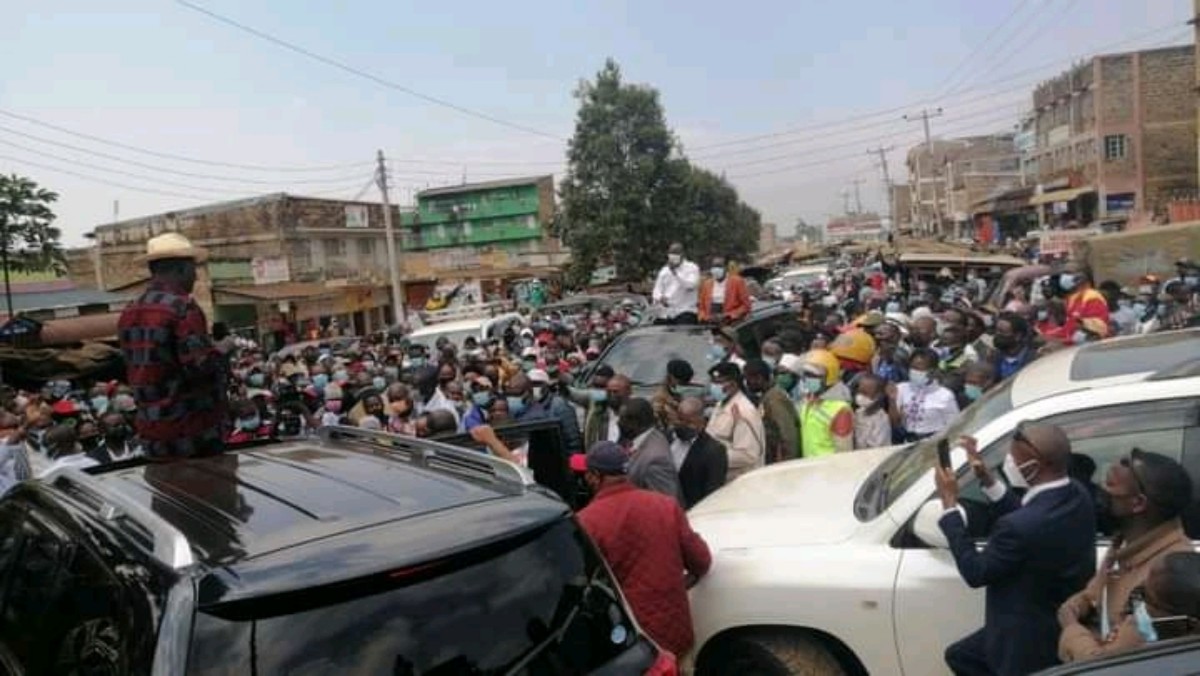 Top 10 News in Brief: Raila Raids Murang'a, Pulls Huge Crowd