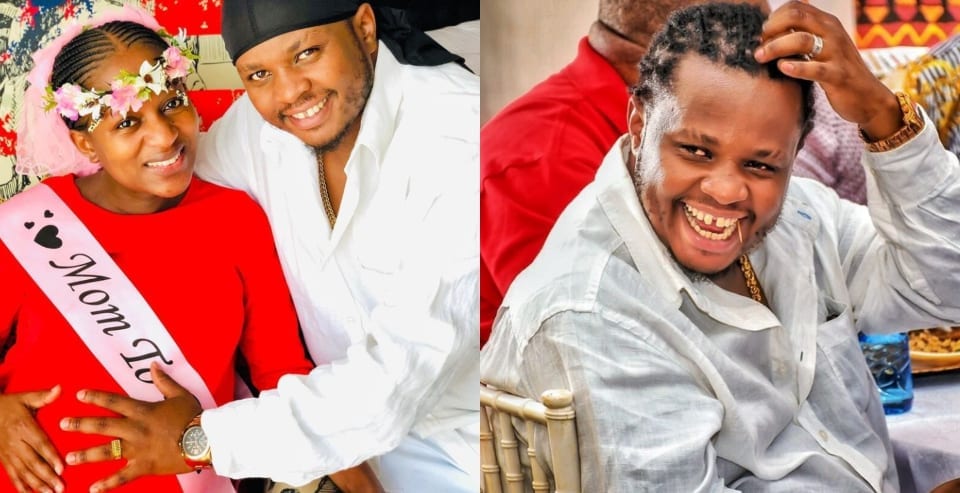 Priceless! DK Kwenye Overwhelmed by Love For Months-Old Daughter (photos)