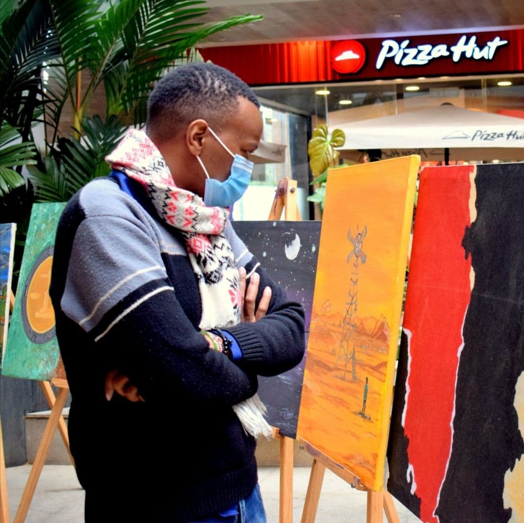 Kirigwi: Kenya’s gifted painter answers 5 questions on his journey