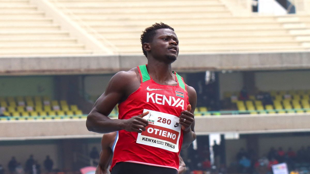 Heartbreak as Kenyan Sprinter Mark Otieno Suspended Over Doping