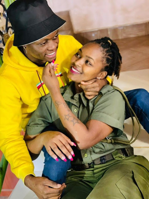 Mary Wanunu, the sensational Kiambu cop now engaged with Safri records singer Zawadi Vanilla