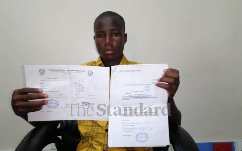Bright needy boys seek help to join Form One