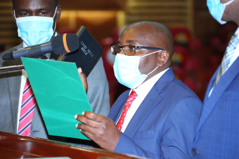 Juja MP George Koimburi says he will work with Jubilee government
