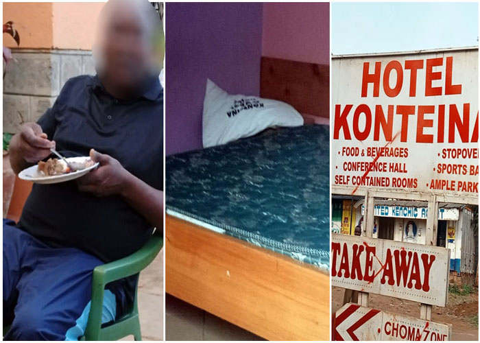 Woman arrested after businessman, whom she was with in lodging, dies