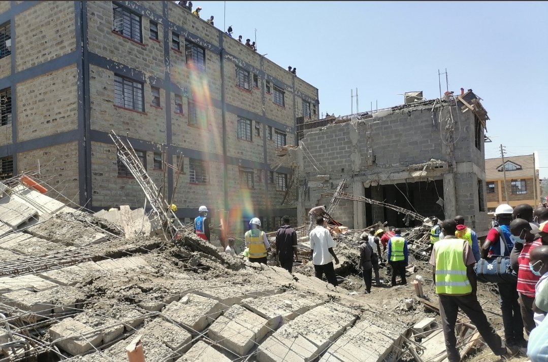 Police Arrest Contractor of Collapsed Building in Kisumu