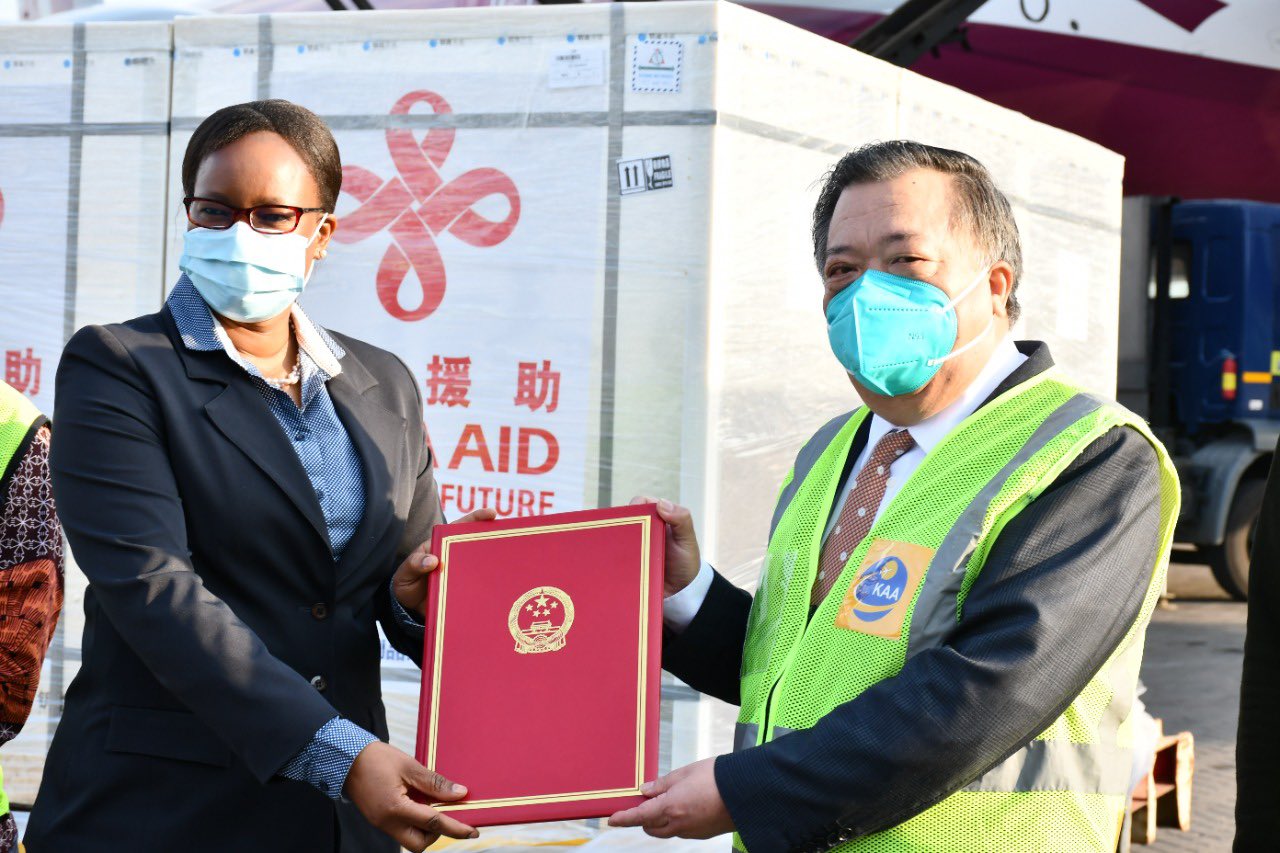 Kenya Receives Fifth Type of Covid-19 Jabs From China