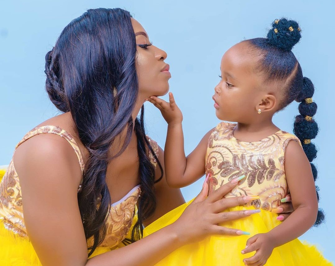 Like Mother Like Daughter! Diana and Bahati's Girl Has Got Killer Poses (photos)