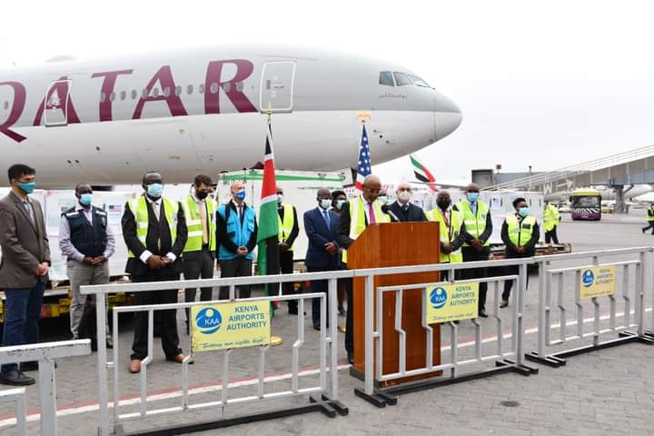 Kenya Receives Second Batch of 880,000 Doses of Moderna Covid-19 Vaccine