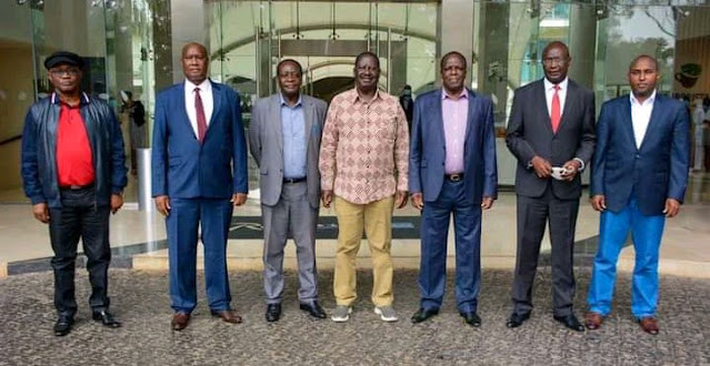 Raila Odinga acquires all Western Region governors leaving DP William Ruto in shock