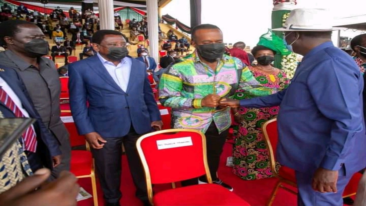 Designer Shirt That Joho Wore on Mashujaa Day is Worth Your Salary And More