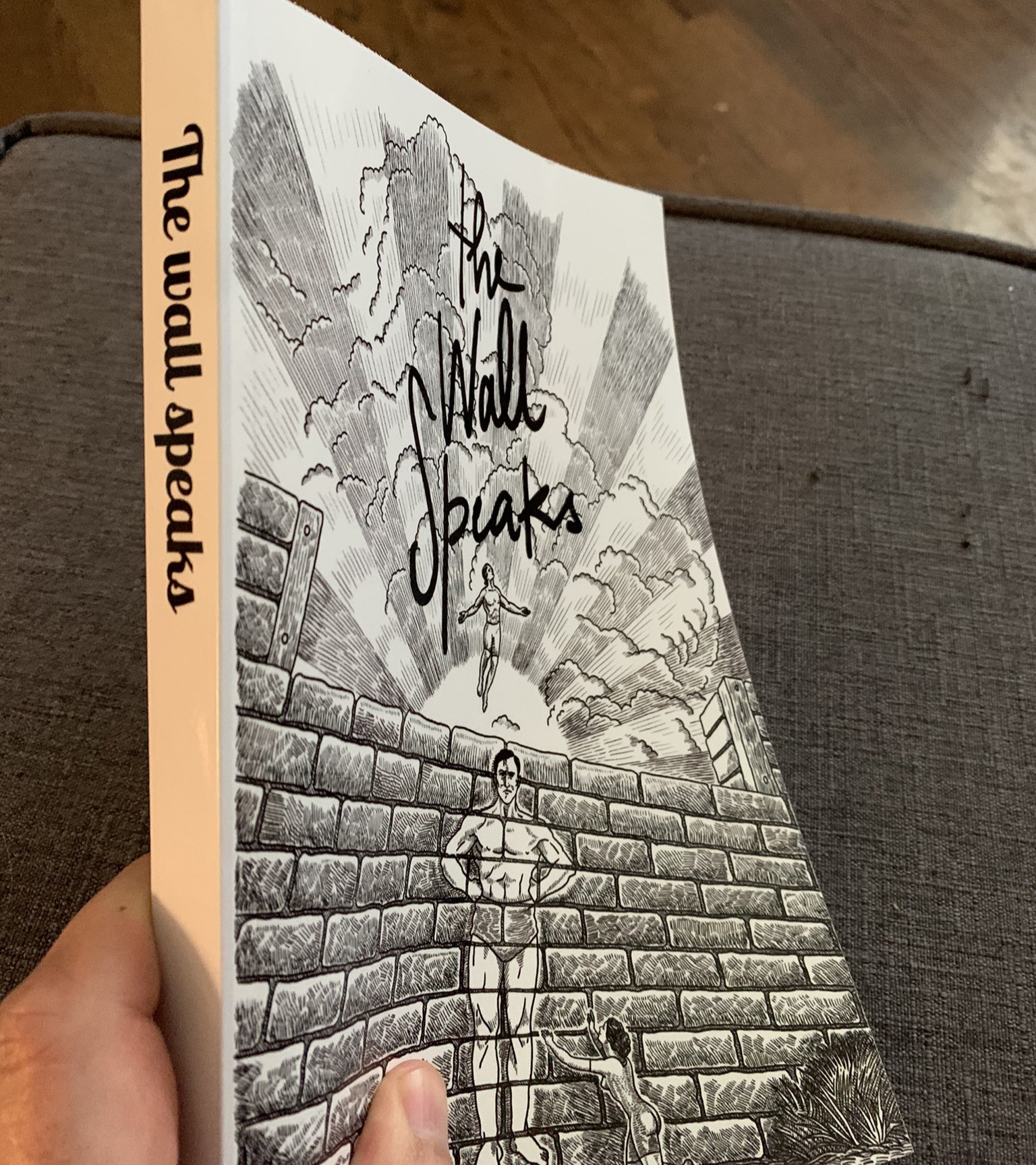 The Wall Speaks - A great book for masculine reawakening by Jerr Rrej
