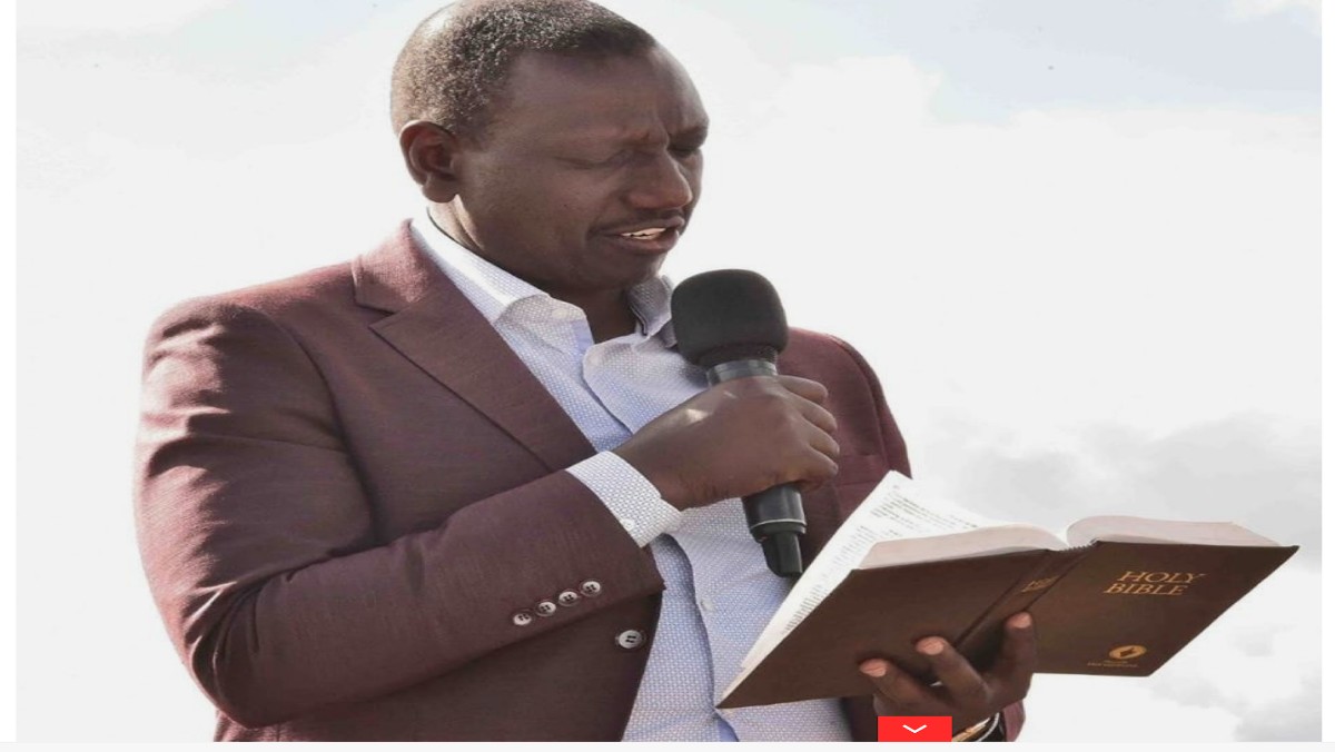 DP Ruto Claims Jesus is a Supporter of Bottom-Up Model Through His Story