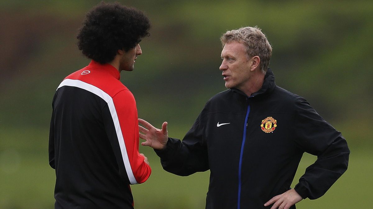 'I Cried When Man Utd Sacked David Moyes,' Fellaini Reveals