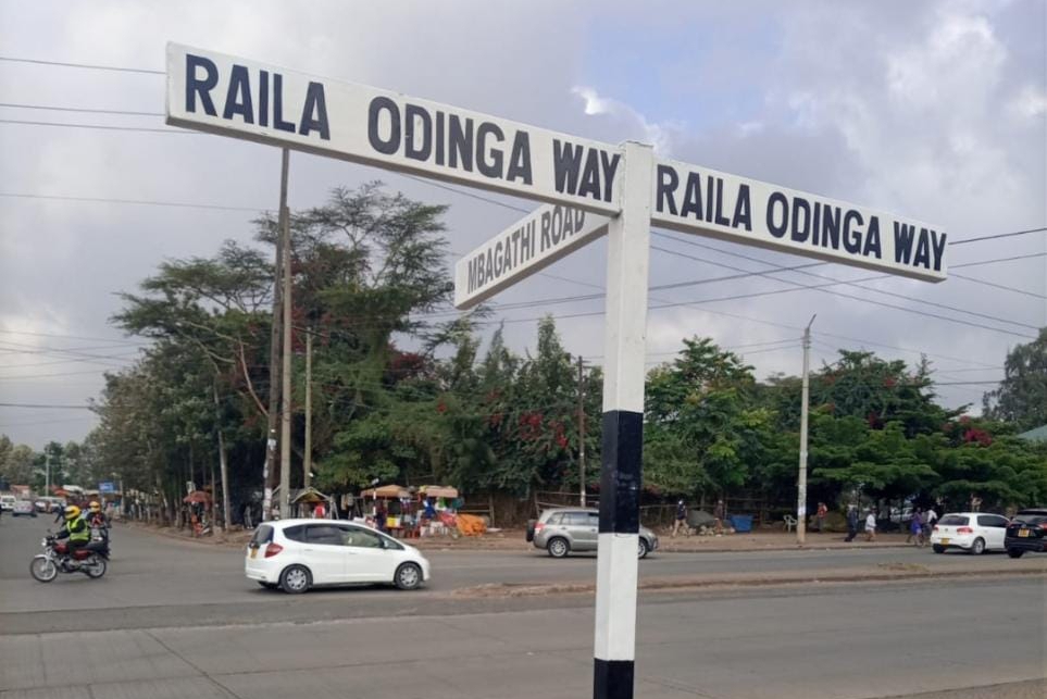 Mbagathi Way Renamed to Raila Odinga Way