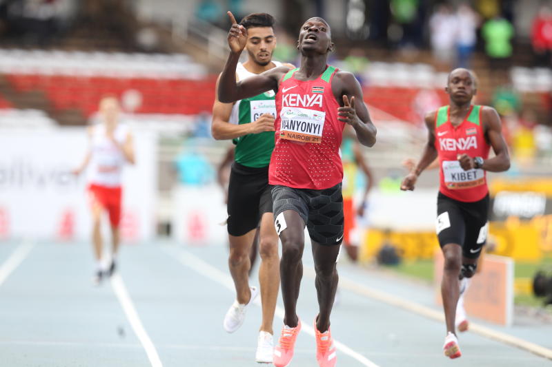 Kenyan Youngster Wanyonyi Nominated For World Athletics Award