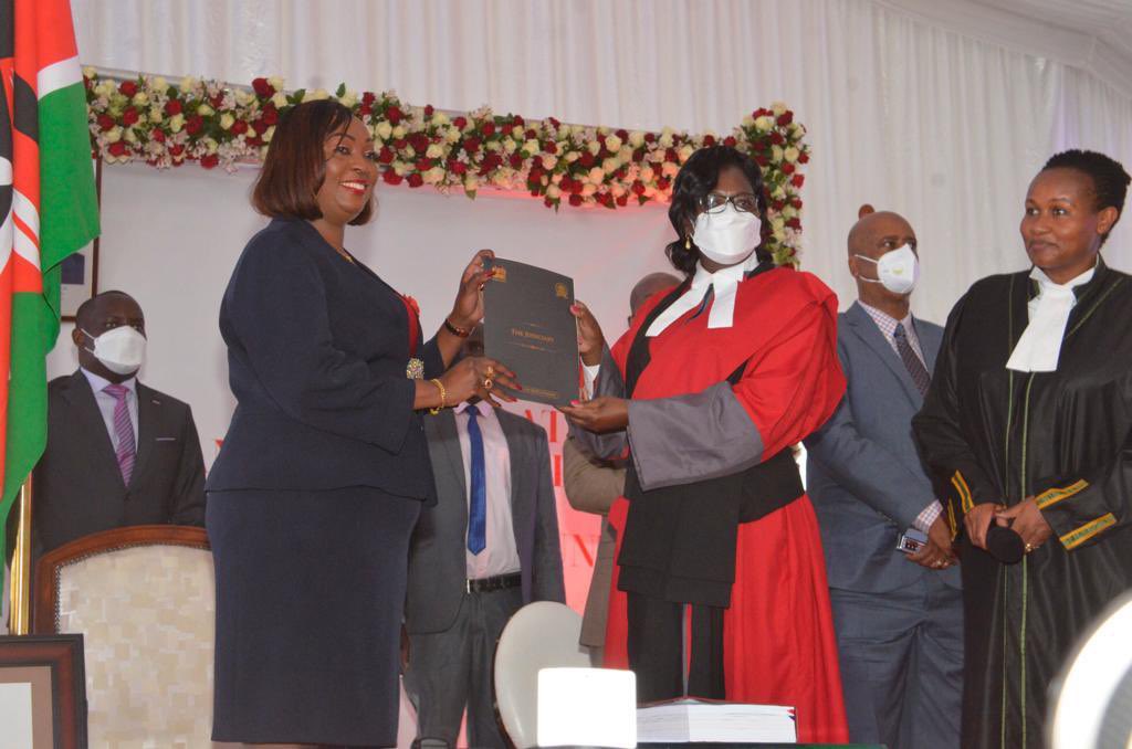 Ann Kananu sworn in as Nairobi's Third Governor