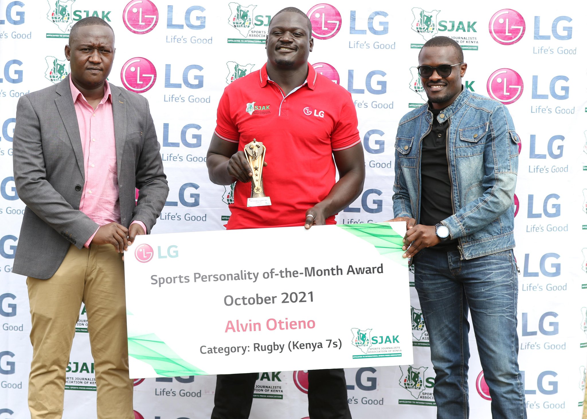 Kenya 7s Star Alvin Otieno Named Sports Personality of The Month