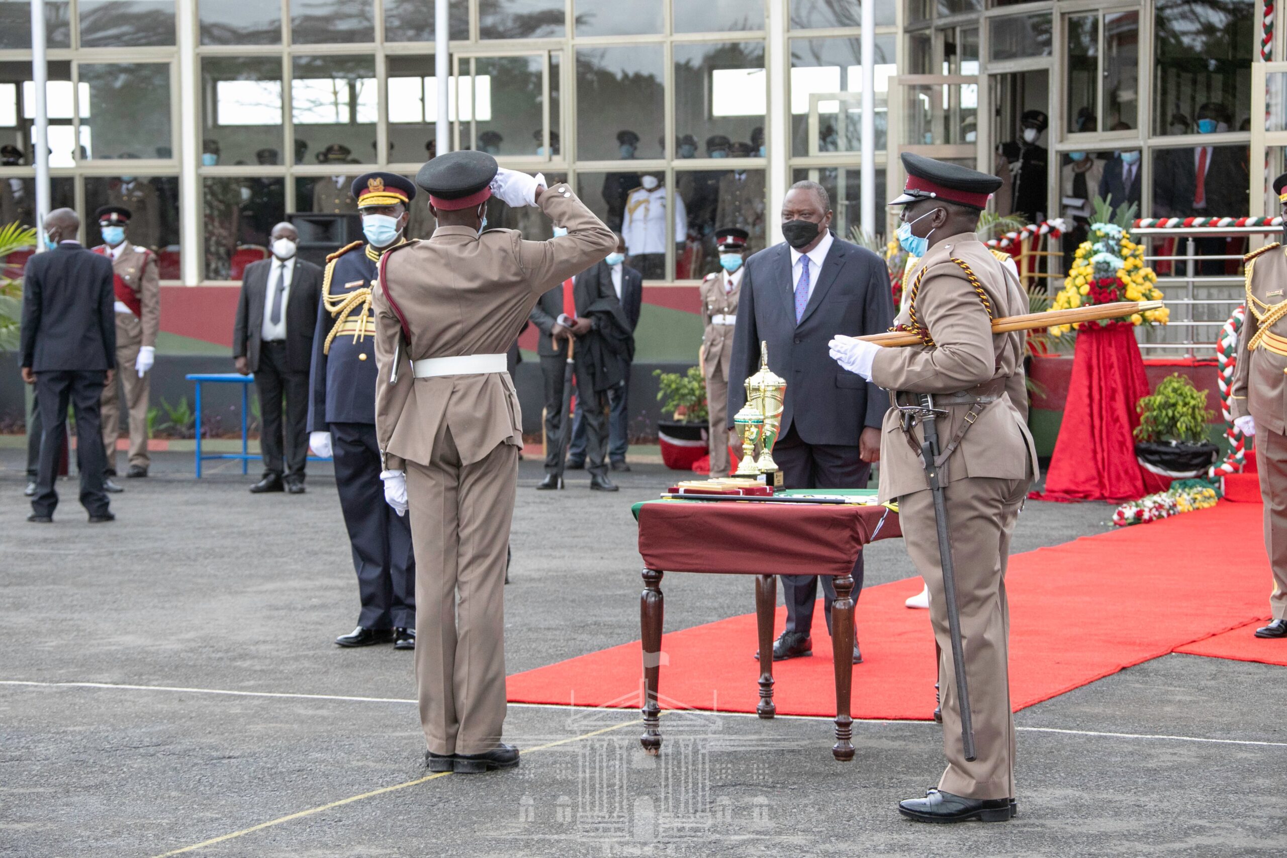 Uhuru Commends Police Service For Role in Covid-19 Containment