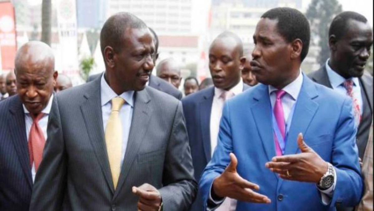 DP Ruto Forced to Praise CS Munya in Tense Meru Tour