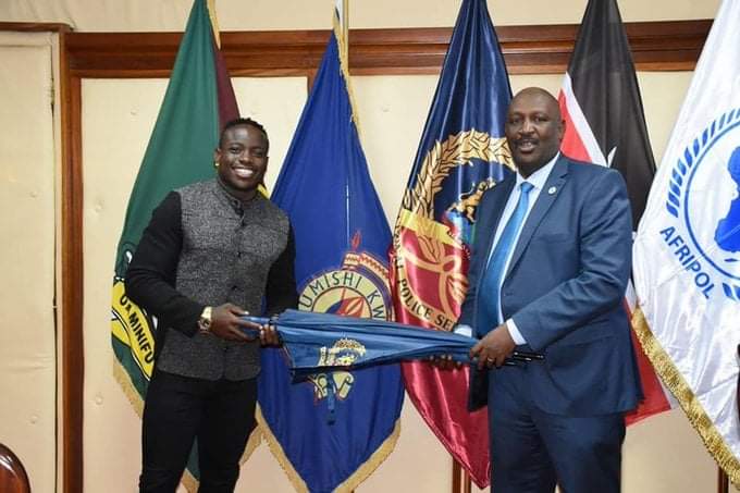 Sprinter Ferdinand Omanyala Joins National Police Service