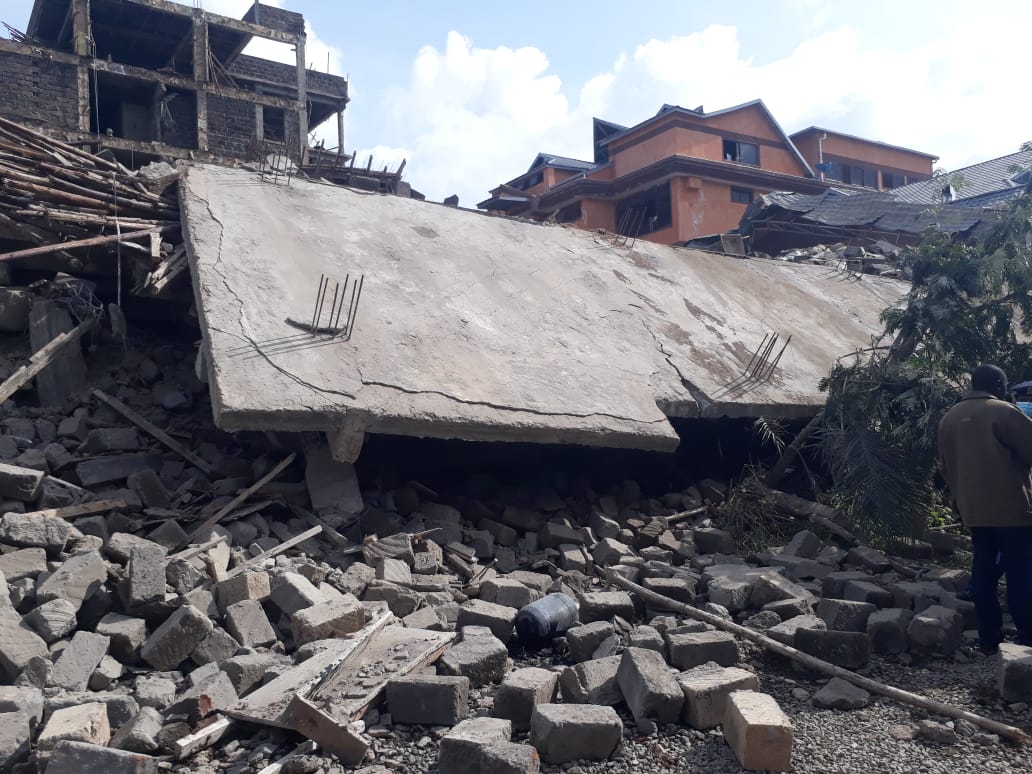 Five-Storey Building Under Construction Collapses in Murang’a