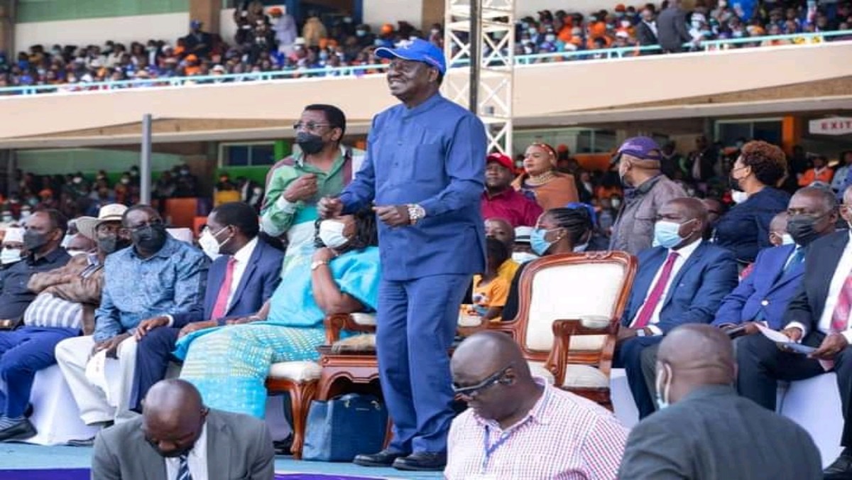 Highlights of Raila Azimio la Umoja Speech