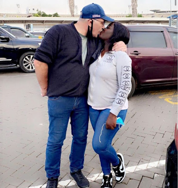 Nyota Ndogo welcomes her husband Henning Nielsen with photos causing a stir online