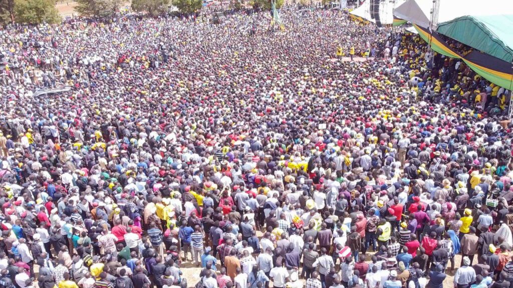 DP Ruto’s Daughter Charlene Ruto Steals the Show With Alluring Yellow Dress at UDA Rally in Eldoret