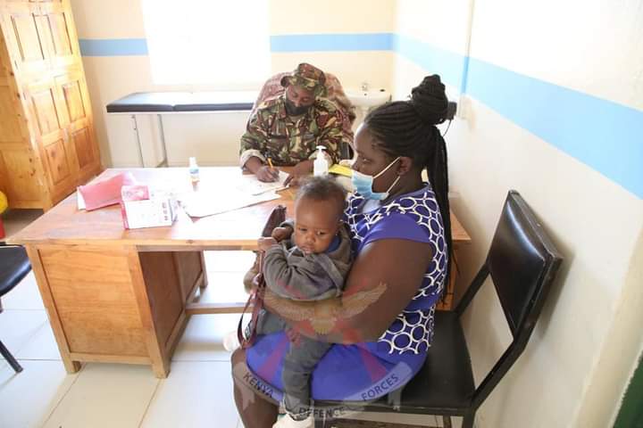 KDF Conducts Medical Camp in Laikipia