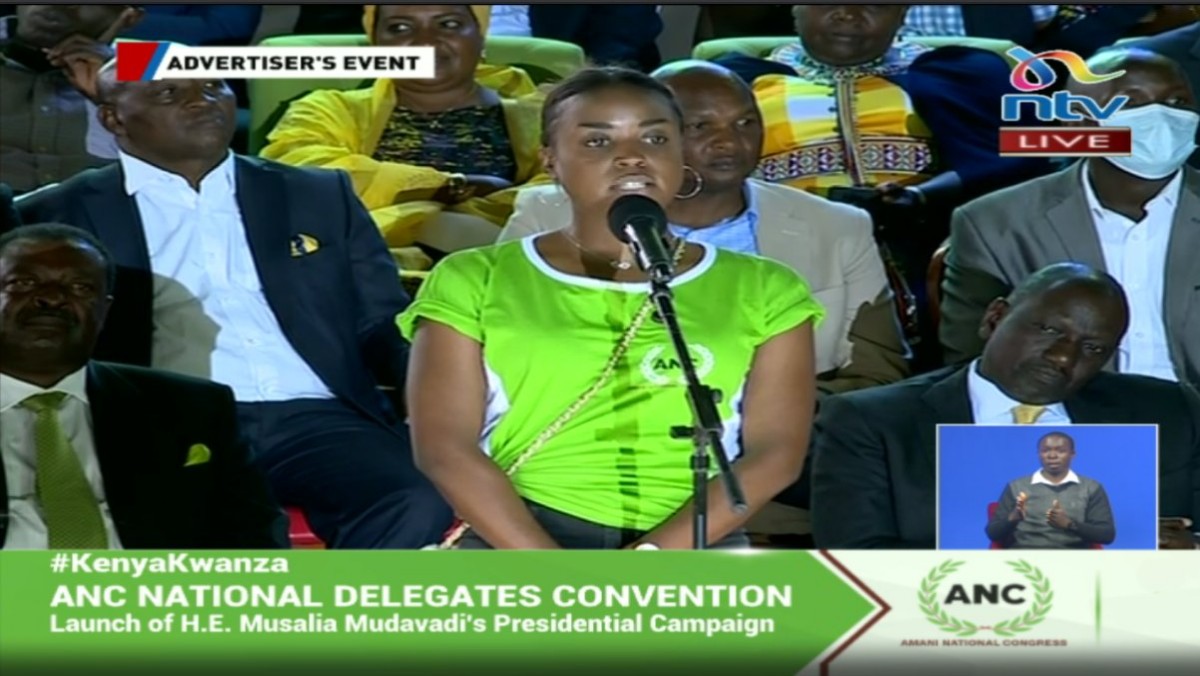 Mudavadi ‘Cool Kid’ Daughter Leaves Kenyans in Stitches in 1st Public Speech