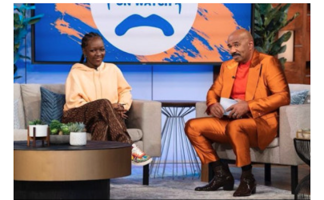 U.S comedian Steve Harvey adopts web entertainer Elsa Majimbo