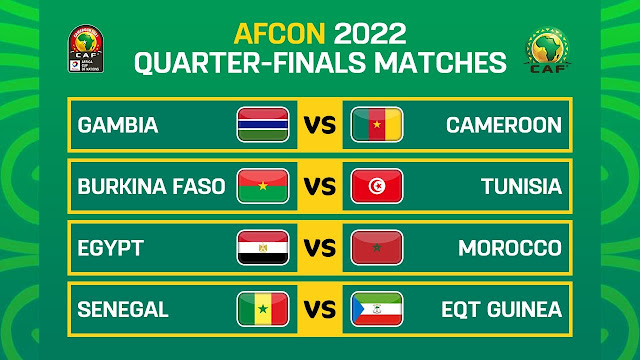 K24 AFCON quarter finals matches, will Cameroon lift the AFCON 2022 trophy!