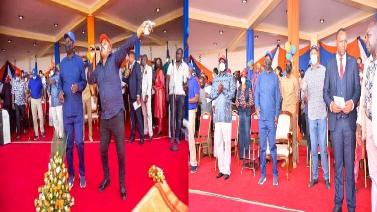 Muthee Kiengei, Samidoh And Ben Githae Squeeze Millions From Raila