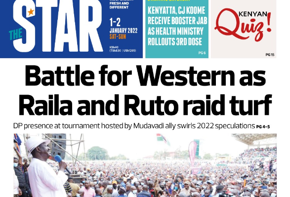 The News Brief: Battle for Western as Raila, Ruto raid turf