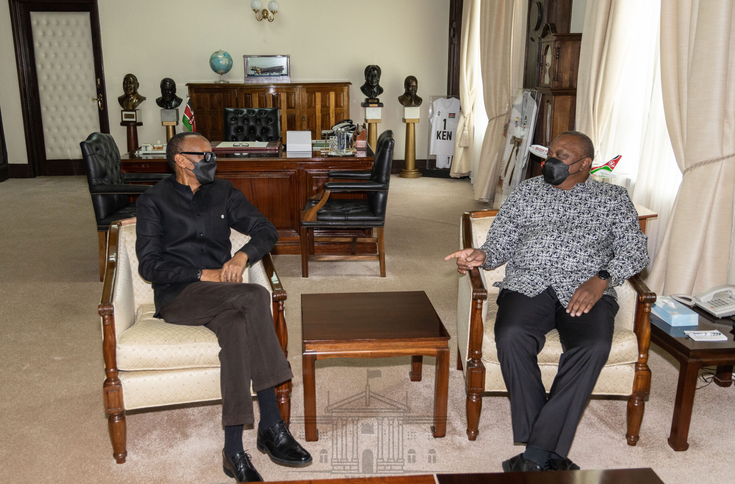 Details of Uhuru's Meeting With President Kagame