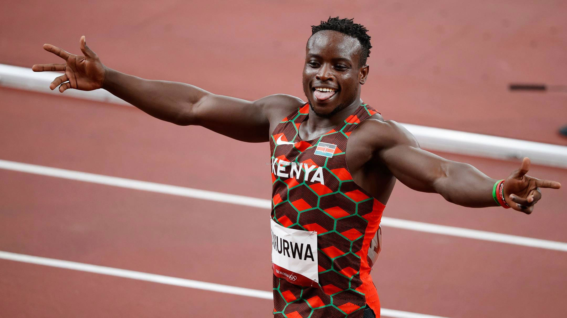 Kenyan Sprinter Ferdinand Omanyala Sets New National Record