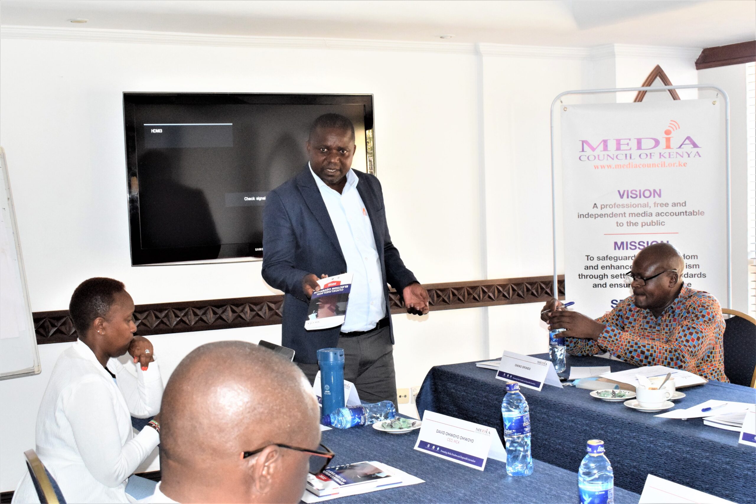 MCK Begins Process of Developing Election Manual For Journalists