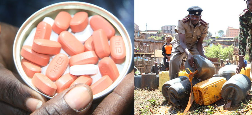 HIV Patient Used to Supply ARVs Used to Make Illicit Liqour- Police