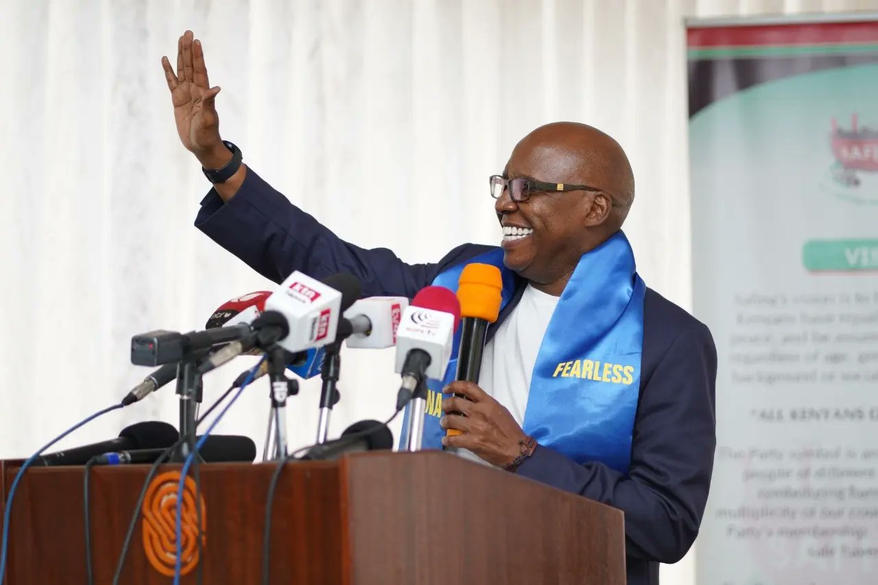 Safina Party Unveils Jimi Wanjigi as Its Presidential Flag Bearer