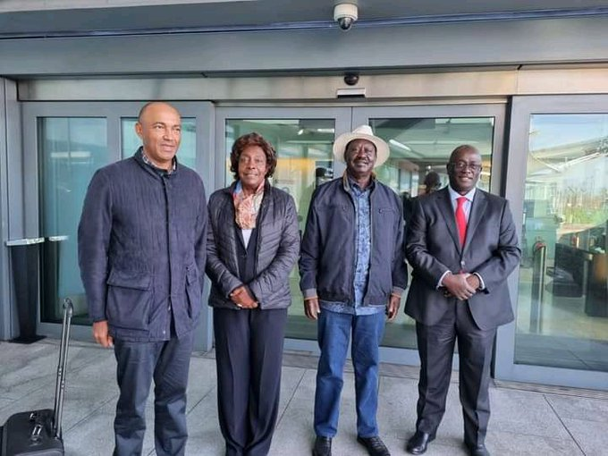 Details of Raila's One-Week Trip to The UK