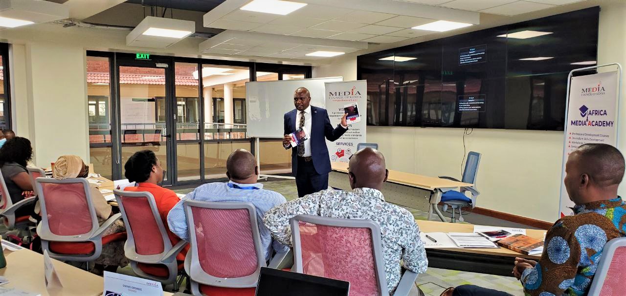 MCK Graduates 38 Trainers on Election Reporting Guidelines
